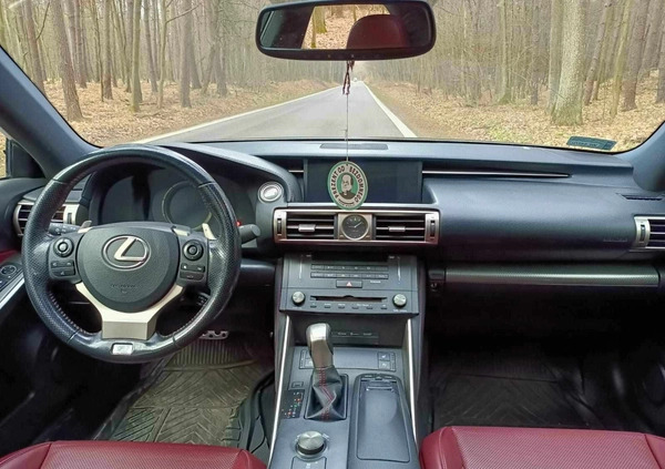 Lexus IS cena 90000 przebieg: 68000, rok produkcji 2016 z Lublin małe 22